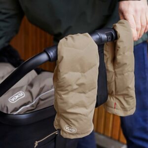 Voksi Mittens ratu cimdi krāsa Dark Sand