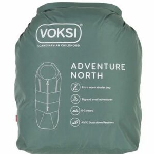 Voksi Adventure North siltais ratu dūnu guļammaiss krāsa Sea Green SeShell Sand