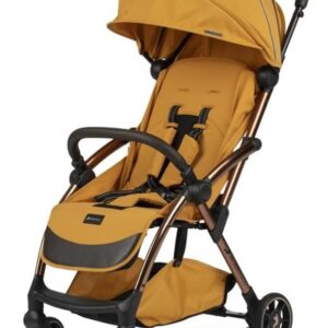 LecLercBaby Influencer AIR bērnu ratiņi krāsa Golden Mustard