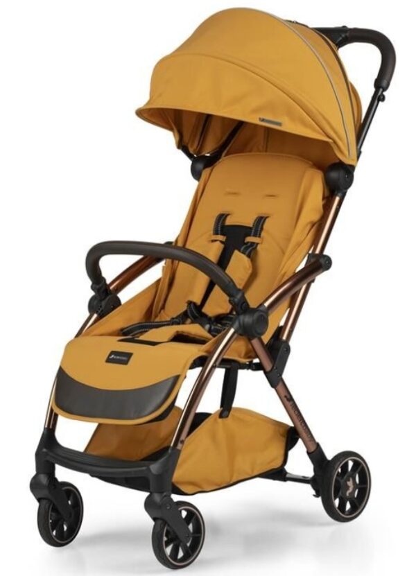 Ratini.lv | Influencer AIR bērnu ratiņi krāsa Golden Mustard bilde #3