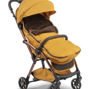LecLercBaby Influencer AIR bērnu ratiņi krāsa Golden Mustard