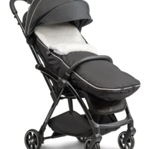 LecLercBaby Influencer AIR bērnu ratiņi krāsa Piano Black
