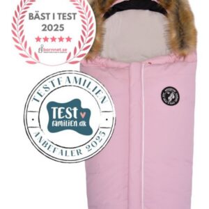 EasyGrow Nature pagarināms bērnu ratu guļammaiss krāsa Pink