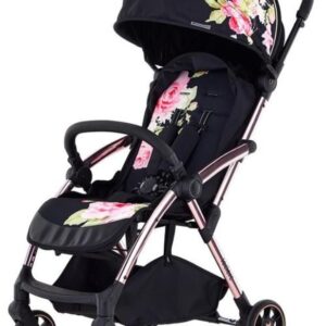 LecLercBaby Monnalisa bērnu ratiņi krāsa Deep Black