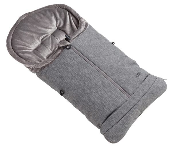 Ratini.lv | bērnu ratu guļammaiss krāsa Premium Grey bilde #1