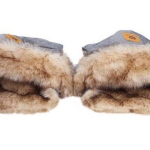EasyGrow Hand Muffs ratu cimdi- roku sildītāji krāsa Grey