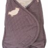 Lodger BUNKER fleece bērnu ratu guļammaiss krāsa Folklore MAUVE