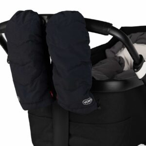 Voksi Mittens ratu cimdi krāsa Black