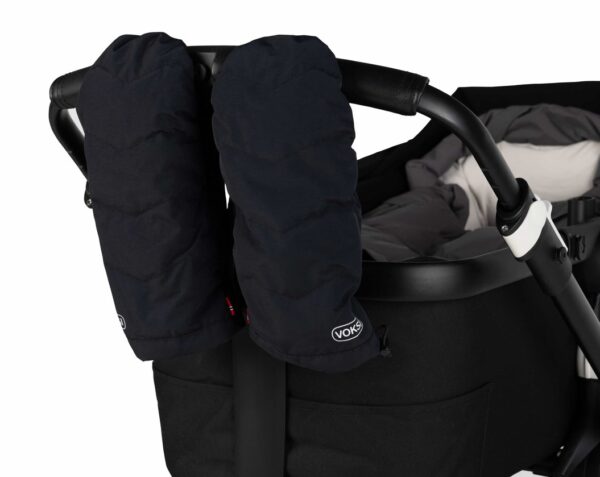 Voksi Mittens ratu cimdi krāsa Black