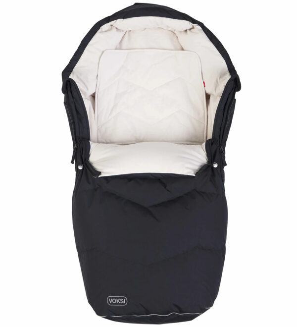 Ratini.lv | Urban siltais ratu dūnu guļammaiss krāsa Black Cream bilde #9