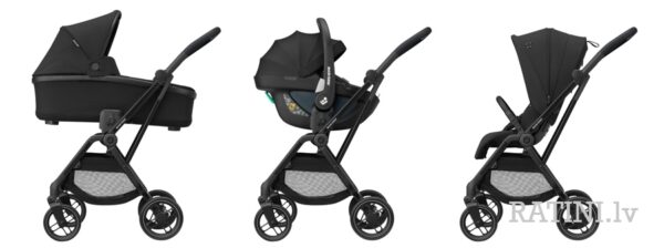 Ratini.lv | Leona 2 ratiņi krāsa Select Grey bilde #29