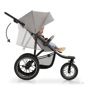 Kinderkraft Helsi 2 sporta ratiņi krāsa Grey