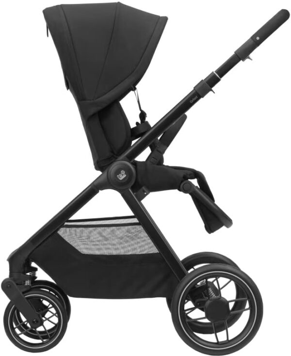 Ratini.lv | Oxford+ bērnu ratu komplkets 2in1 ar Sense kulbiņu krāsa Twillic Black bilde #9
