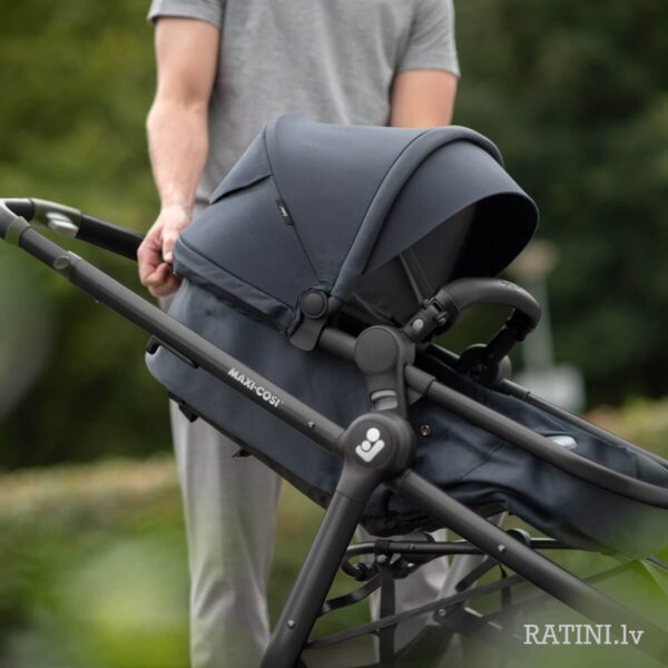 Ratini.lv | Zelia 2 sporta ratiņi krāsa Essential Black bilde #21