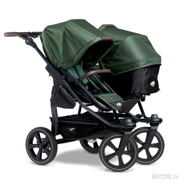 Ratini.lv | Duo 2 Combi ratiņi ar Ecco Solight riteņiem krāsa Premium Grey bilde #3