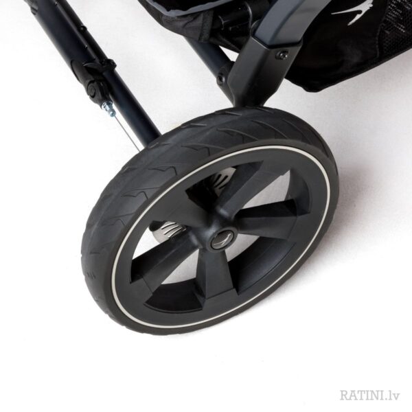 Ratini.lv | Duo 2 Combi ratiņi ar Ecco Solight riteņiem krāsa Premium Grey bilde #17