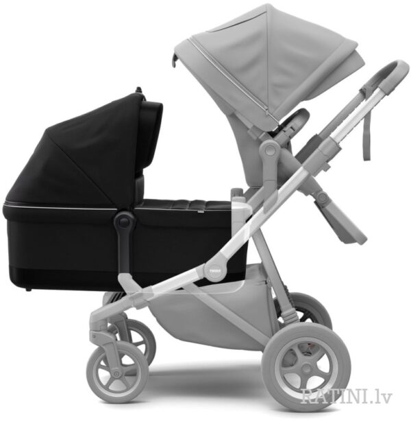Ratini.lv | Thule Sleek ratu kulba Bassinet krāsa Midnight Black bilde #7