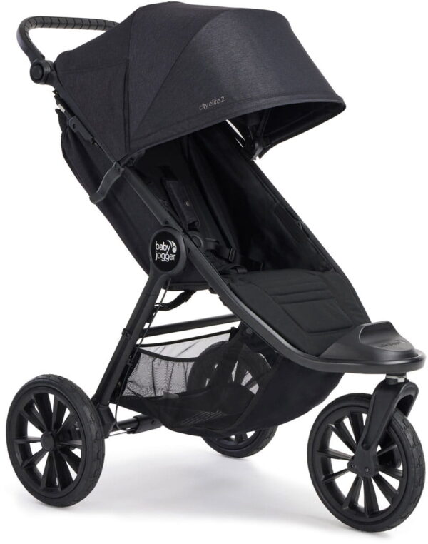 Ratini.lv | City Elite 2 bērnu ratiņi krāsa OPULENT BLACK bilde #1