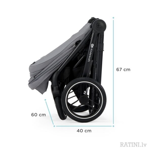 Ratini.lv | NEA 2in1 ratiņi krāsa Deep Grey bilde #39