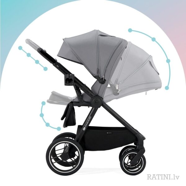Ratini.lv | NEA 2in1 ratiņi krāsa Deep Grey bilde #11