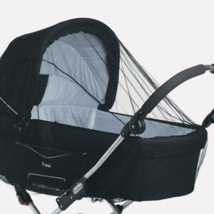 BabyDan Mosquito Net for Pram odu tīkls ratiņiem krāsa Black