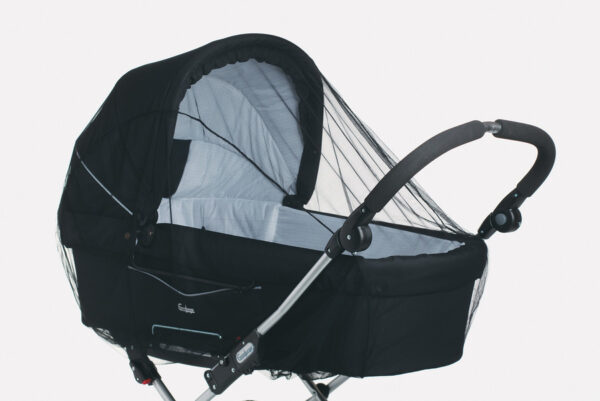 Ratini.lv | Mosquito Net for Pram odu tīkls ratiņiem krāsa Black bilde #1