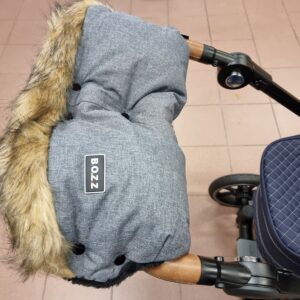 BOZZ Hand Warmers ratu cimdi krāsa Grey Melange, LONGWOOL