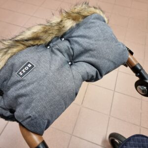 BOZZ Hand Warmers ratu cimdi krāsa Grey Melange, LONGWOOL