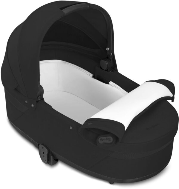 Ratini.lv | Carrycot S Lux ratu kulbiņa Balios S/Talos S Lux ratiņiem krāsa Moon Black bilde #9