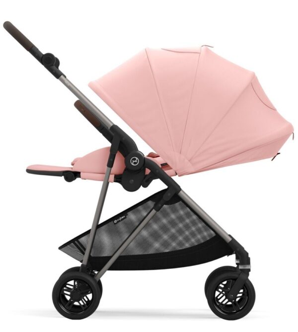 Ratini.lv | Melio bērnu ratiņi krāsa Candy Pink bilde #5