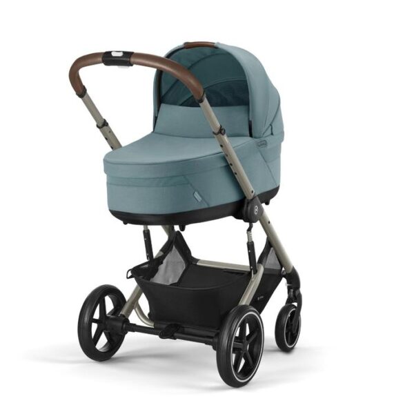 Ratini.lv | Carrycot S LUX ratu kulbiņa Balios S/Talos S Lux ratiņiem krāsa Stormy Blue bilde #13