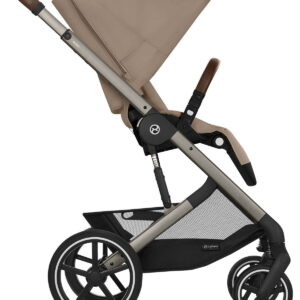 Cybex Balios S LUX Taupe Frame bērnu ratiņi krāsa Almond Beige