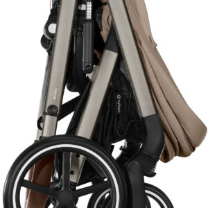 Cybex Balios S LUX Taupe Frame bērnu ratiņi krāsa Almond Beige