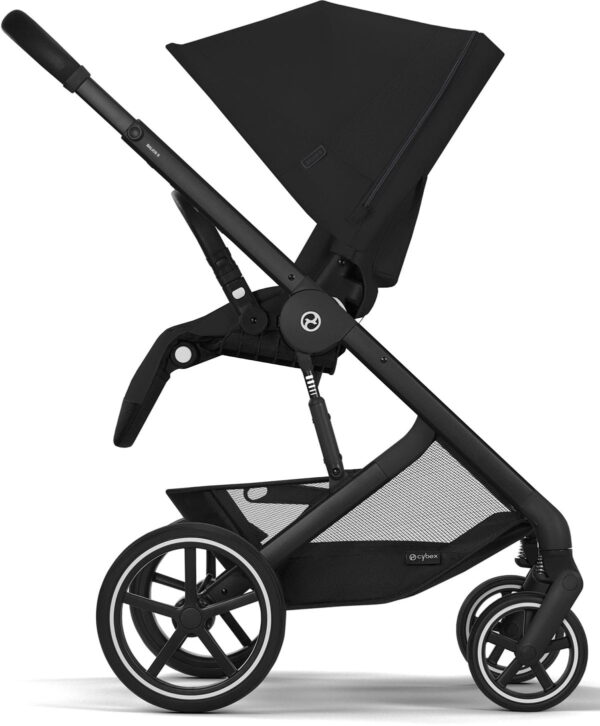 Ratini.lv | Balios S LUX Black Frame bērnu ratiņi krāsa Moon Black bilde #5