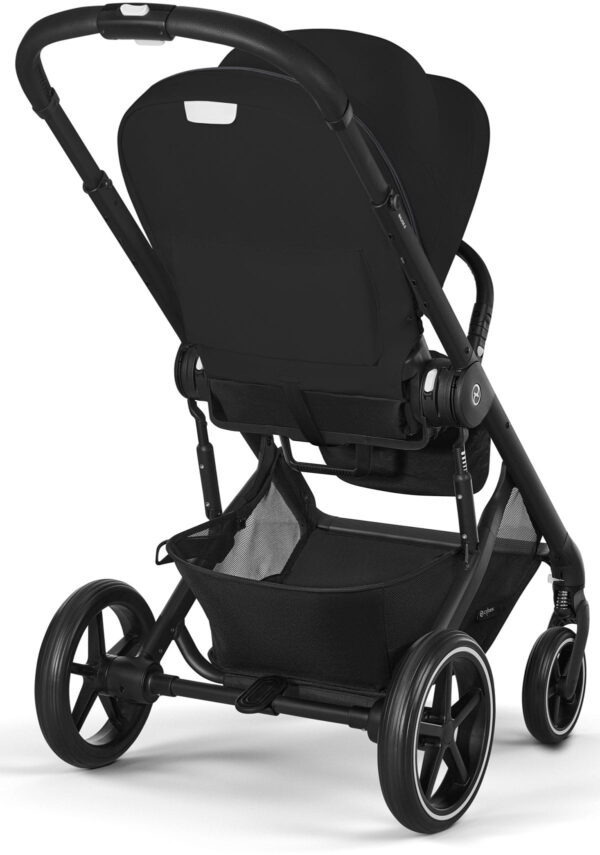 Ratini.lv | Balios S LUX Black Frame bērnu ratiņi krāsa Moon Black bilde #13