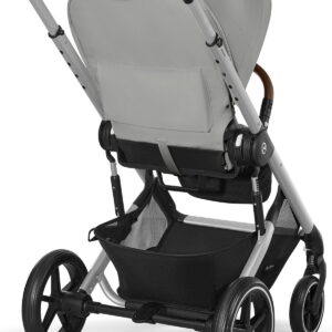 Cybex Balios S LUX Silver Frame bērnu ratiņi krāsa Stone Grey