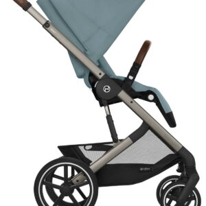 Cybex Balios S LUX Taupe Frame bērnu ratiņi krāsa Stormy Blue