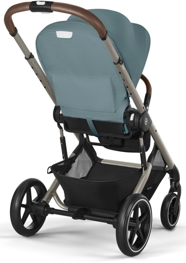 Ratini.lv | Balios S LUX Taupe Frame bērnu ratiņi krāsa Stormy Blue bilde #11