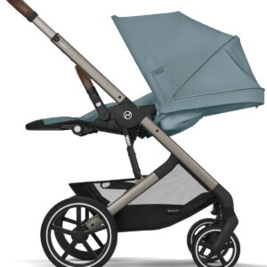 Cybex Balios S LUX Taupe Frame bērnu ratiņi krāsa Stormy Blue