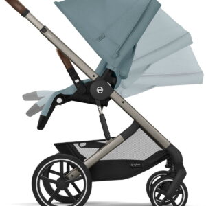 Cybex Balios S LUX Taupe Frame bērnu ratiņi krāsa Stormy Blue