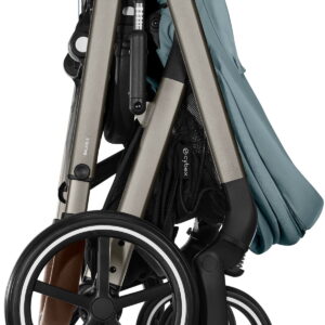 Cybex Balios S LUX Taupe Frame bērnu ratiņi krāsa Stormy Blue
