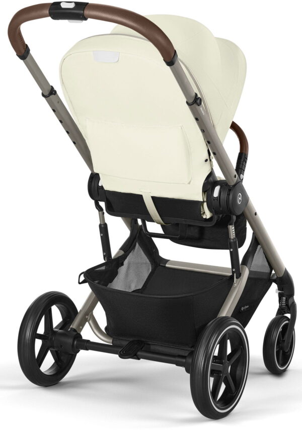 Ratini.lv | Balios S LUX Taupe Frame bērnu ratiņi krāsa Seashell Beige bilde #11