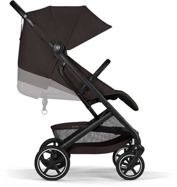 Ratini.lv | Beezy bērnu pastaigy ratiņi krāsa Chocolate Brown bilde #7