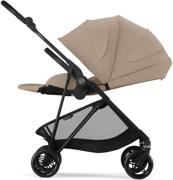 Ratini.lv | Melio Carbon bērnu ratiņi krāsa Almond Beige bilde #5