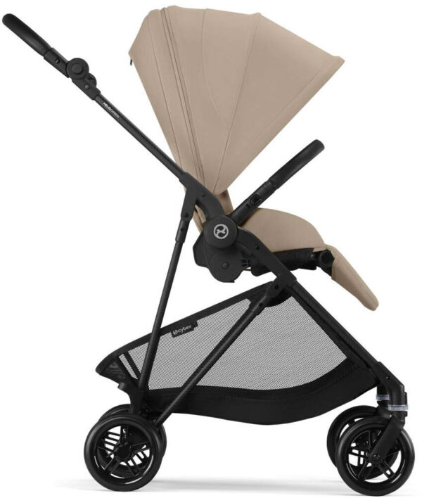 Ratini.lv | Melio Carbon bērnu ratiņi krāsa Almond Beige bilde #9
