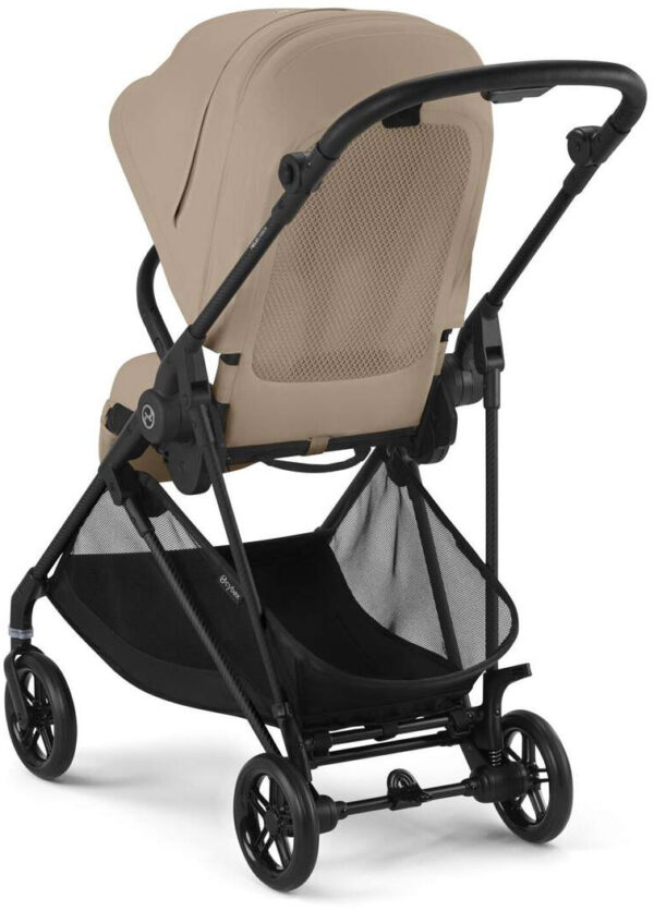 Ratini.lv | Melio Carbon bērnu ratiņi krāsa Almond Beige bilde #11