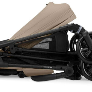 Cybex Melio Carbon bērnu ratiņi krāsa Almond Beige