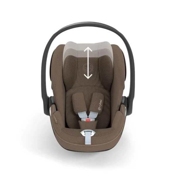 Cybex Cloud T PLUS I-Size autokrēsliņš mazuļiem 45-87cm krāsa Coconut Brown