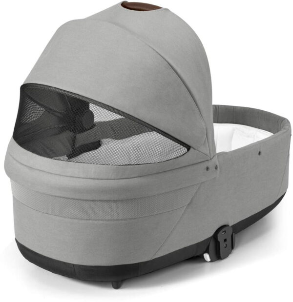 Ratini.lv | Carrycot S LUX ratu kulbiņa Balios S/Talos S Lux ratiņiem krāsa Stone Grey bilde #7