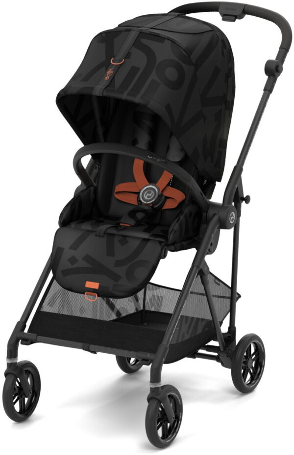 Ratini.lv | Melio Street B bērnu ratiņi krāsa Real Black bilde #1